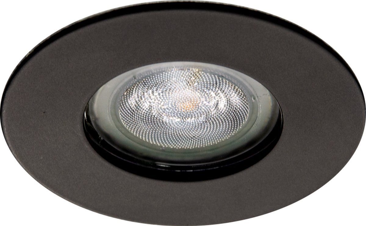Integral IP65 Platte "3-step" inbouwspot | Susan - Zwart