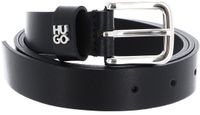 HUGO Leren riem Tina Belt W90 Black zwart
