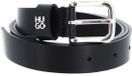 HUGO Leren riem Tina Belt W90 Black zwart