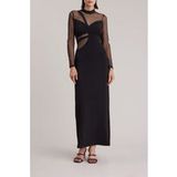 Anne Fontaine Folie Robe Noir Taille: 38