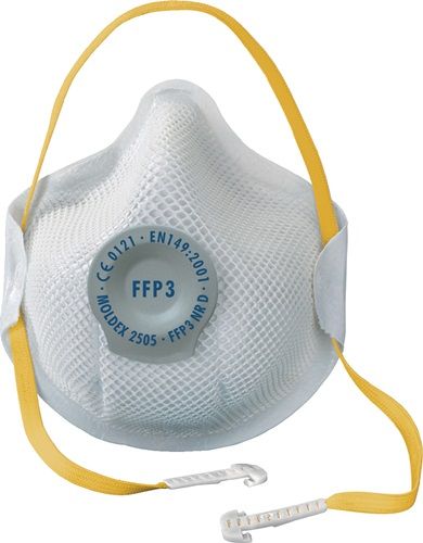 Moldex Stofmasker | FFP3 / V NR D | met uitademventiel | 10 stuks - 250501