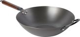 Wok 14 pouces - Acier au carbone, Convient pour induction