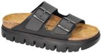 Papillio Arizona Chunky Black Plateau Slipper Dames Maat 37