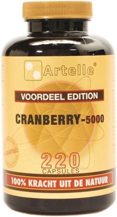 Artelle Cranberry 5000mg Capsules 220st