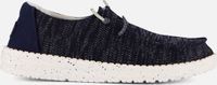 HEYDUDE Wendy Instappers blauw Canvas - Dames - Maat 37