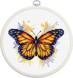Luca-S The Monarch Butterfly broderie (kit) BC102