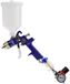 GEKO pistolet de peinture HVLP - 1.4 mm buse - avec régulateur d'air et filtre - conception ergonomique