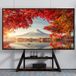 Unyqoos® Verstelbare TV Standaard met AV Planken voor Grote Televisies tot 100 kg
