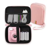 Leayjeen Kids Camera Instant Camera Beschermhoes Roze