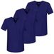 MISEMIYA Set van 3 stuks - sanitaire kaack UNISEX gezondheidsuniformen 3-6801