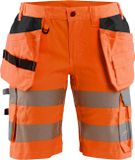 Blåkläder Dames High Vis short met stretch 7186-1811 - High Vis Oranje - C42