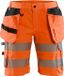 Blåkläder Dames High Vis short met stretch 7186-1811 - High Vis Oranje - C42
