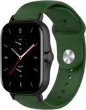 Strap-it Amazfit GTS 2 sport band - legergroen