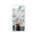 Transparante Maria Hesse Transparante hoes voor iPhone 7 Plus en iPhone 8 Plus met glitter en illustratie van meisje met eenhoorn exclusief ontwerp van Maria Hesse