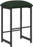 vidaXL Barkruk Donkergroen 40 x 32 x 64 cm Bewerkt hout