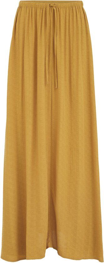 WE Fashion Dames maxi rok met structuur