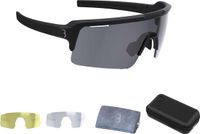 BBB Cycling Fuse PC Flash Mirror Fietsbril - Mat Zwart - Unisex