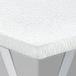 Surmatelas 160x200 cm, surmatelas en gel de 5 cm, avec sangles de maintien et antidérapant
