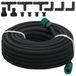 Tuyau d'arrosage 10 m - 16 mm set d'arrosage de jardin - Avec accessoires - Pour bac surélevé et parterre de fleurs