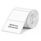 Olympia Label voor PM220, 50 × 30 mm, 230 etiketten, waterdicht en slijtvast, etiketten voor labelprinters