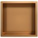 Wiesbaden Demis Inbouwnis - 30x30x10cm - Geborsteld Brons Koper