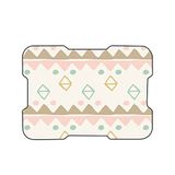 Bonamaison Digitale bedrukte muismat, antislip onderkant, voor kantoor en thuis, afmetingen: 22x18 cm