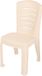 Garronda 1x Tuinstoel, stapelbaar, rotanlook, beige, GD-0270