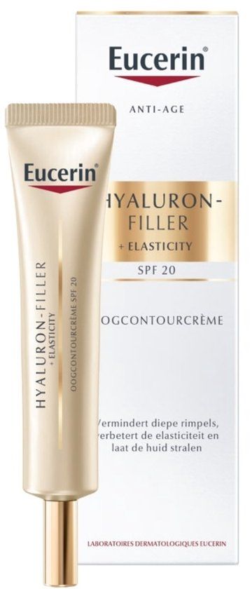 Eucerin Hyaluron-Filler + Elasticity Oogcontourcrème SPF 20 - 15ml