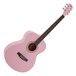 Gear4music Akoestische Studiegitaar, Roze