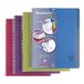 Clairefontaine Linicolor Microgeperforeerd spiraalschrift Assorti Gelinieerd A4+ 90 g/m