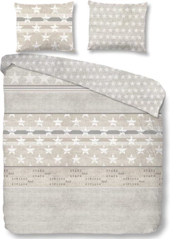 Good Morning Demy Dekbedovertrek Lits-jumeaux 240x200/220 cm - Zand