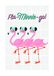 Disney Komar Disney muurschildering Minnie Mouse Fla-Minnie-go 50x70cm