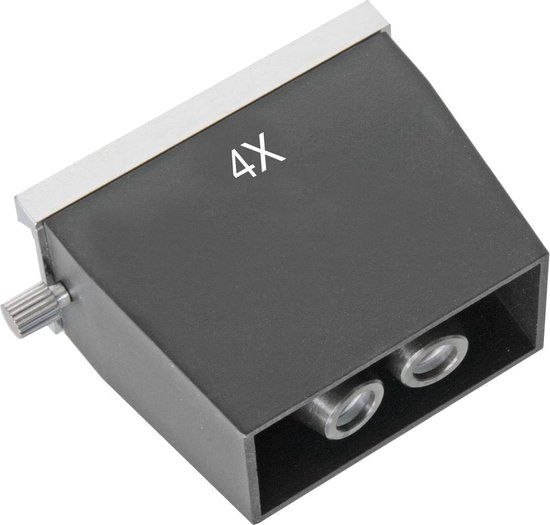 Bresser Microscoop Objectief 4x voor Biorit ICD - Zwart