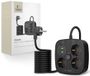Tech-Protect PCS3X4 multiprise, 3 prises, 2x USB-A, 2x USB-C, 200 cm - Noir