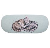 Wrendale Designs Wrendale Brillenkoker - 'Sweet Dreams' Cat Glasses Case - Brillenhoes Kat