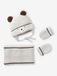 Vertbaudet Babyset muts « Ourson », snood en wanten baby