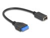 DeLOCK 65100 interne USB-kabel - 0,25 m - USB 3.2 Gen 1 (3.1 Gen 1)