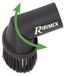Brosse de nettoyage pour poêle à granulés - Noir - Poils en nylon - Taille L