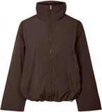 PIECES Manteau de transition 'PCSif' brun chocolat