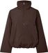 PIECES Manteau de transition 'PCSif' brun chocolat