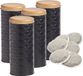 Zeller boîte de conservation pour dosettes de café - Noir