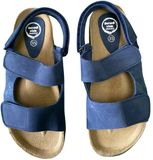 Benedi Sandale enfant Nobuck Bleu foncé Taille 33