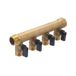 Noyon&thiebault - Collecteur MF20x27 sorties vannes M15x21 4 départs