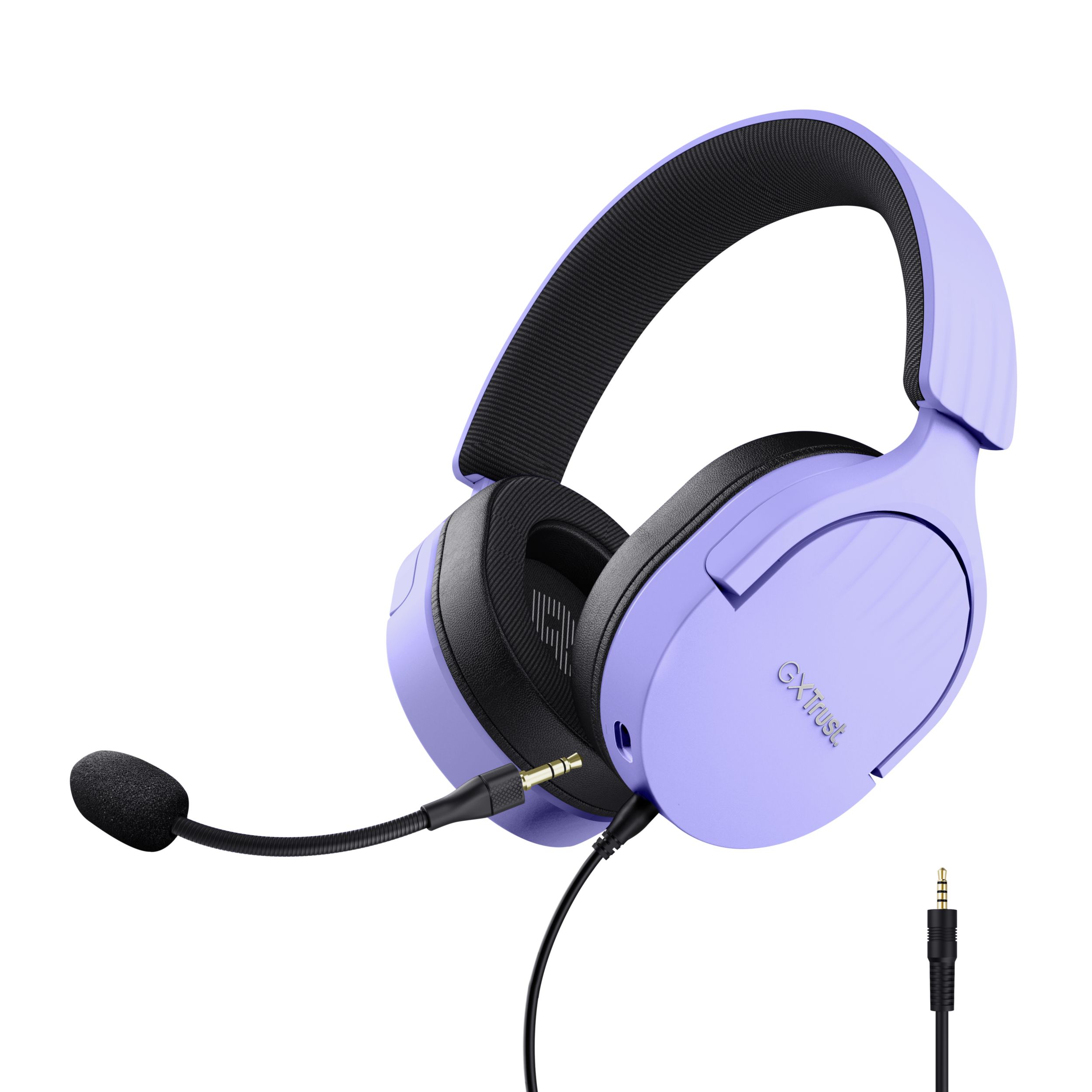 Trust GXT 489P FAYZO Gaming Headset - Black/Purple