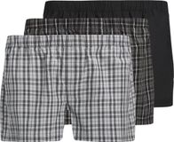JACK&JONES JACMILANO WOVEN BOXERS 3 PACK NOOS Sous-vêtements Homme Poppy Seed Uni 100% Coton XL