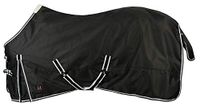 PFIFF 101898 paarden regendeken Paxson wilgendeken paardendeken regendeken 125-165, 155 cm, zwart