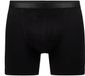 HOM - HO1 Long Boxer Briefs (1-pack) - Heren Boxer met langere pijp en horizontale gulp - Zwart - Maat M
