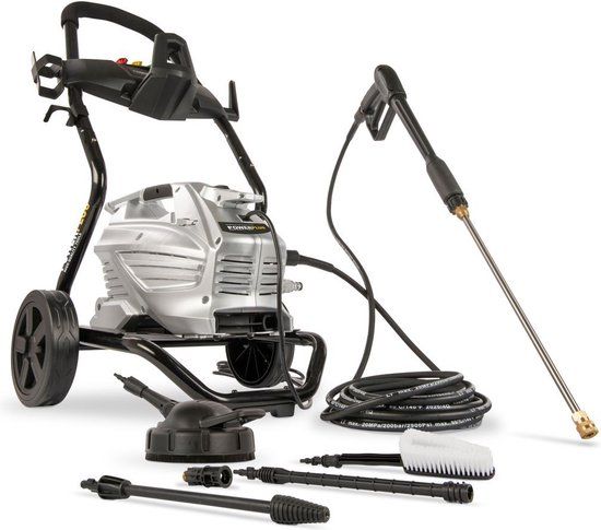 Powerplus POWXG90430 Hogedrukreiniger - 3100W - 190 bar - Incl. terrasreiniger en accessoires