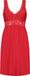 Hunkemöller Dames Nachtmode Slipdress Nora Lace - Rood - maat S