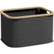 Corbeille à linge pliable 36 L, panier pour linge sale avec poignées rainurées, idéal pour salle de bain, chambre, buanderie et rangement pratique.
